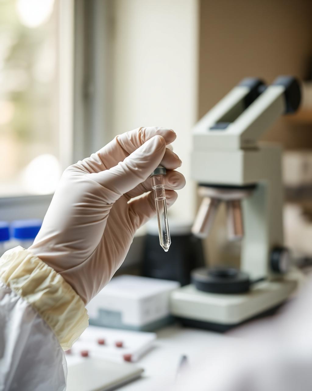 Detalhe científico — análise molecular Luras